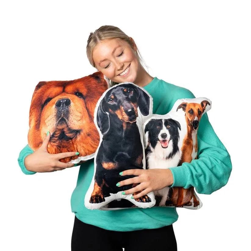 Custom Pet Portrait Photo Pillow