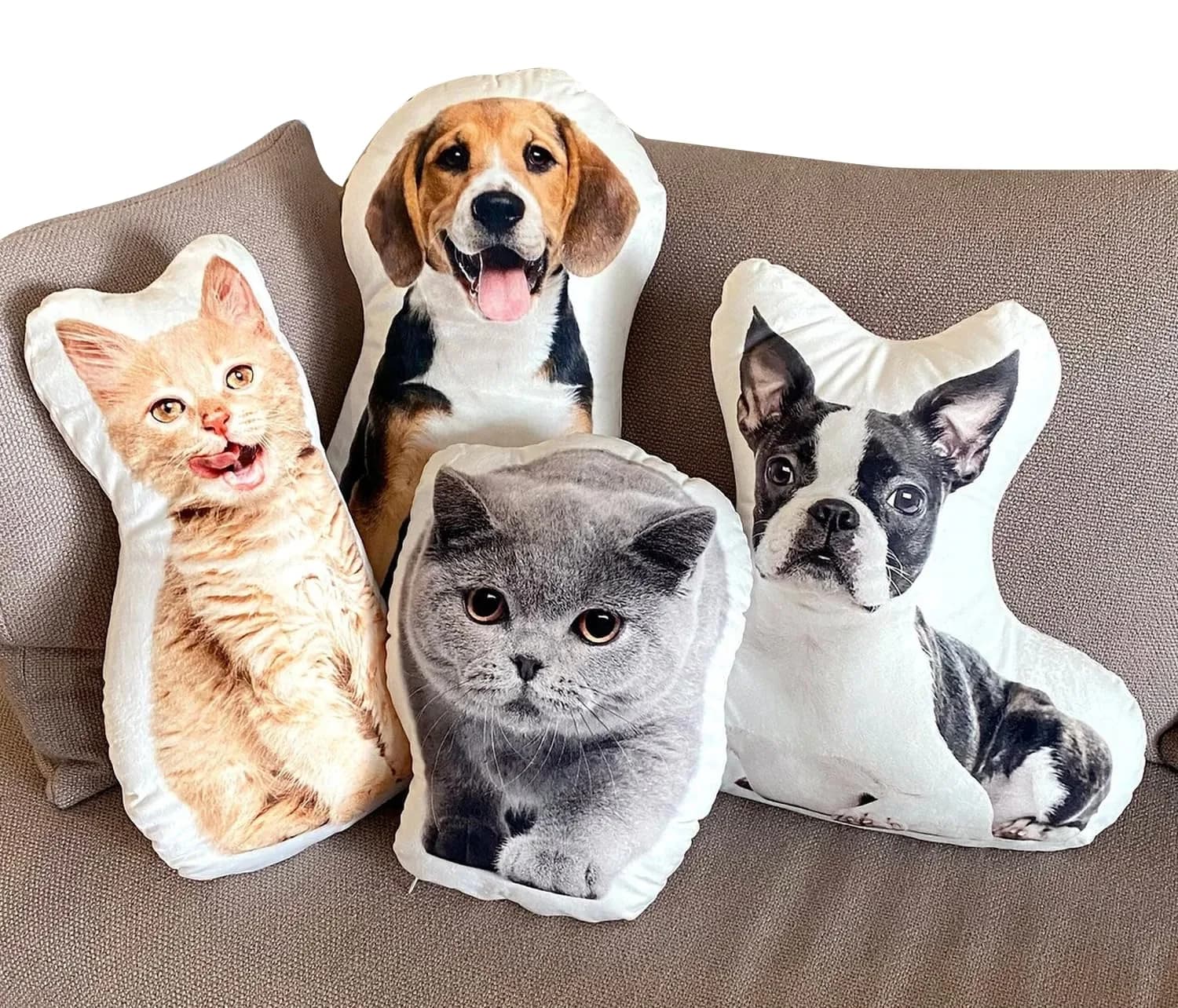 Custom Minky Fleece Pet Photo Pillow