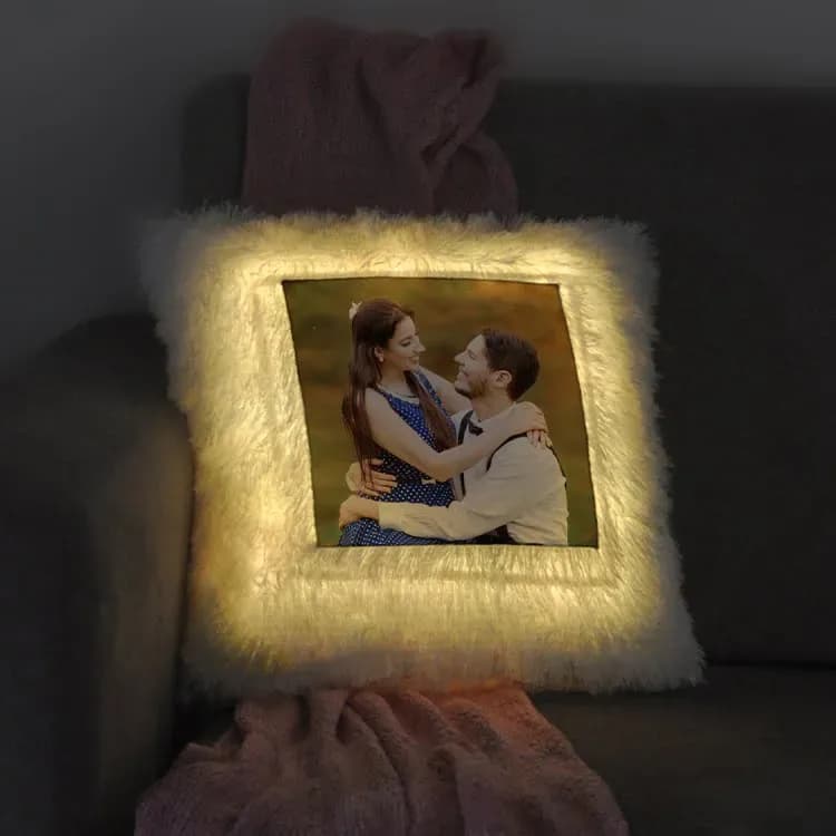 Custom Glow-in-Dark Photo Pillow