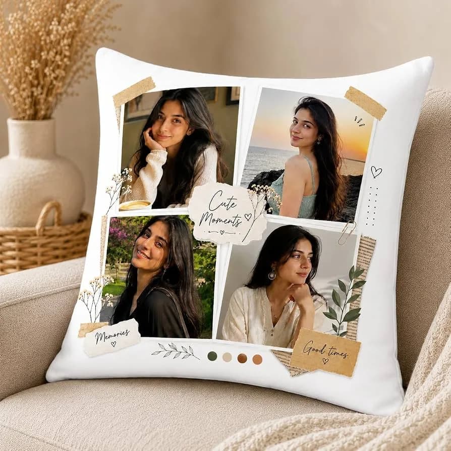 Custom With Insert Photo Pillow