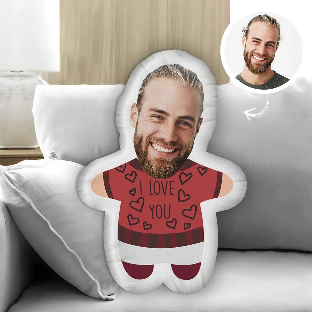 Custom New Home Photo Pillow