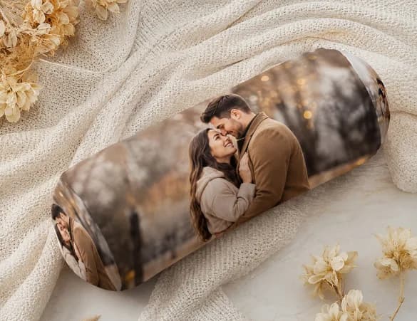 Custom Bolster Photo Pillow