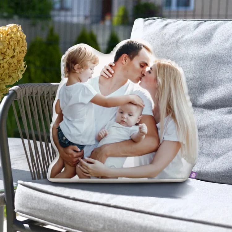 Custom Outdoor Photo Pillow